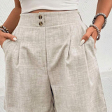 pantalones comodos, pantalones frescos, pantalones casuales,  pantalones crema, pantalones beige, pantalones cortos, shorts,