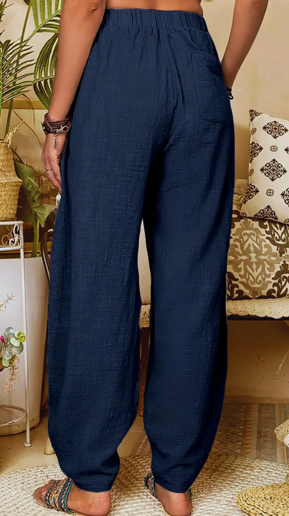 Pantalon largo, pantalón pierna ancha, pantalones comodos, pantalones frescos, pantalones casuales, pantalones palazzo, pantalones sueltos, 