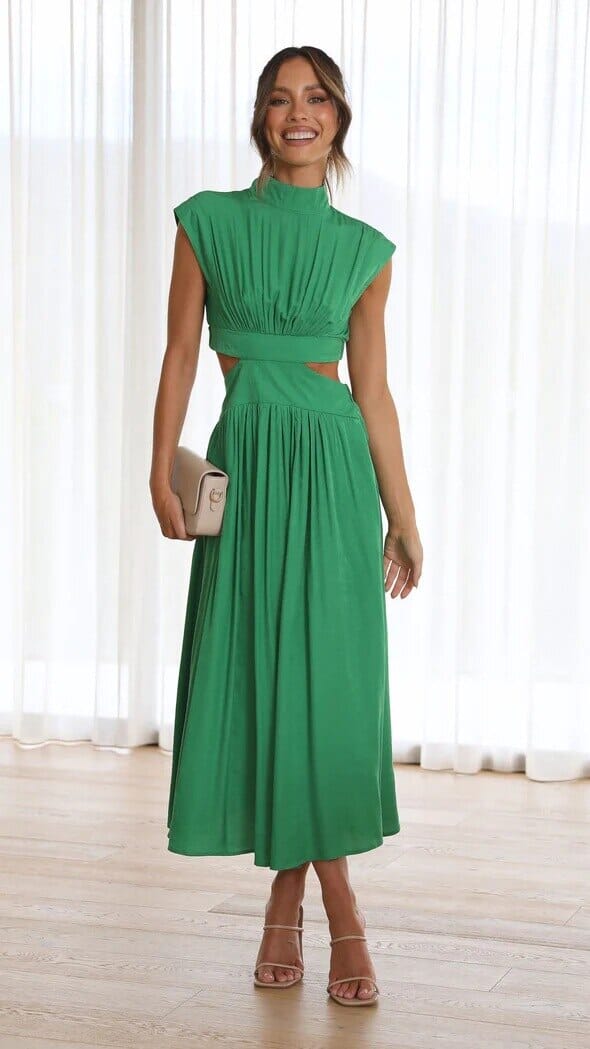 Chica discount vestido verde